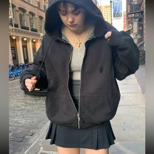oversized christy hoodie from brandy melville john galt